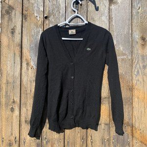 Lacoste Black Cardi